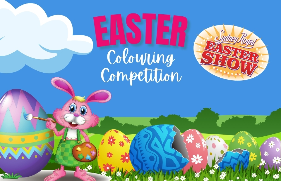 Colour in for your chance to WIN this Easter!