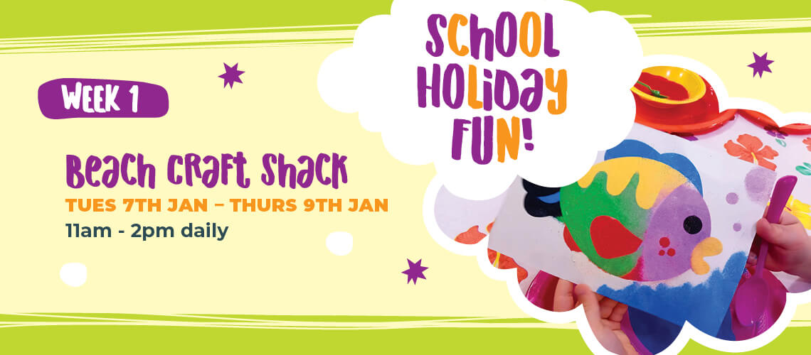 Not sure what to do this school holiday? Glenquarie Town Centre has you covered!