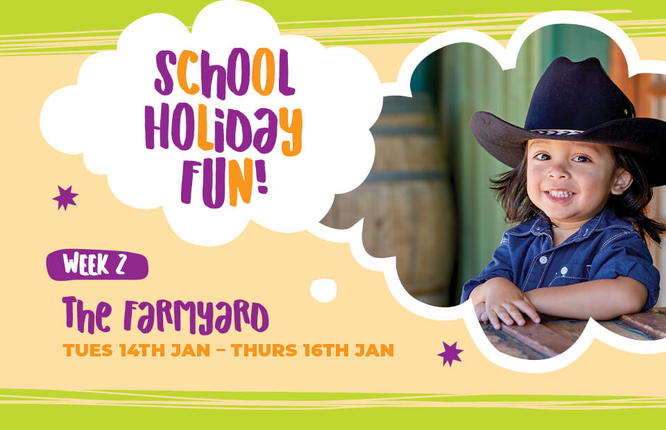 Get ready for even more fun with our FREE Farmyard Craft Workshops!