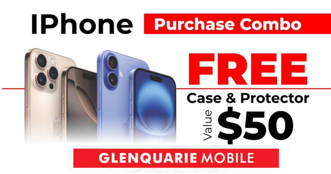 iPhone Purchase Combo Offer at Glenquarie Mobile 