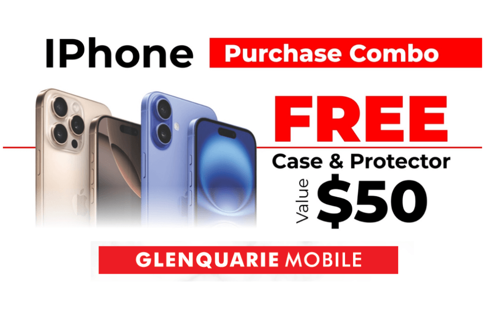 iPhone Purchase Combo Offer at Glenquarie Mobile