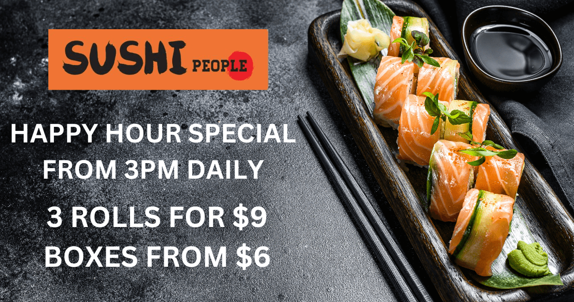 Sushi People at Glenquarie Town Centre – Fresh & Delicious Daily!